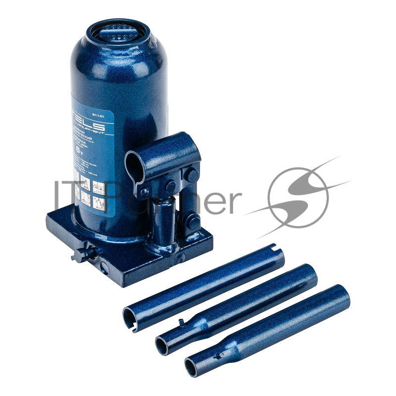 Домкрат гидравлический бутылочный телескопический, 6 т, h подъема 190-480 мм// Stels