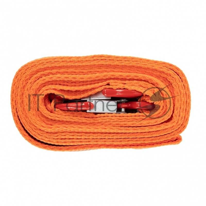 Трос буксировочный 5 тонн, 2 крюка, пакет, Россия// Stels