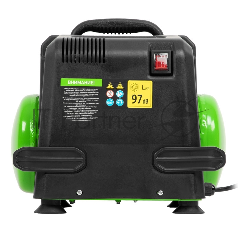 Компрессор воздушный безмаслянный BL 1100/6 1100Вт, ресивер 6 литров, 180 л/мин// Сибртех