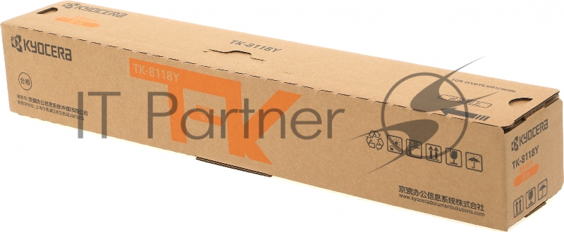 Картридж лазерный Kyocera TK-8118Y желтый (6000стр.) для Kyocera M8124cidn/M8130cidn