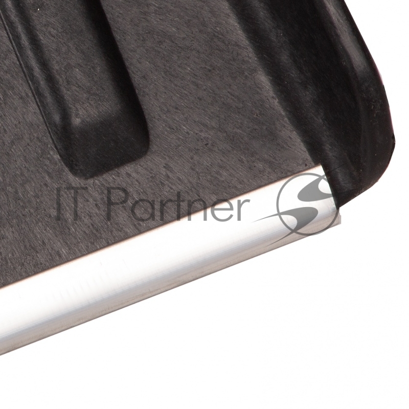 Лопата для уборки снега пластиковая, 275х345х890 мм, стальной черенок, Россия// Stels