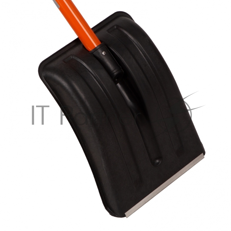 Лопата для уборки снега пластиковая, 275х345х890 мм, стальной черенок, Россия// Stels