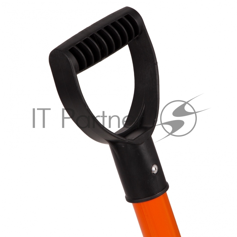 Лопата для уборки снега пластиковая, 275х345х890 мм, стальной черенок, Россия// Stels