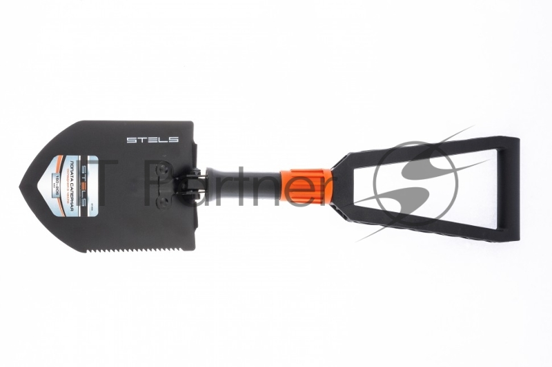 Лопата походная, 150х205х253-590 мм, пластик. рукоятка, складная в чехле// Stels