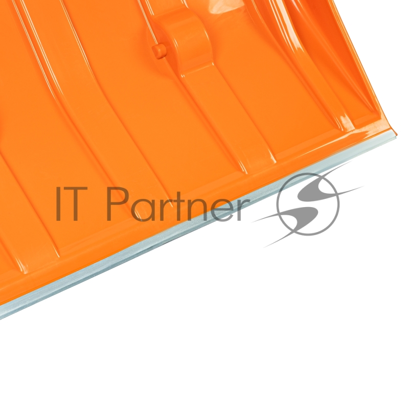 Движок для уборки снега пластиковый, 795х435х1280 мм, стальная рукоятка, усиленный// Сибртех