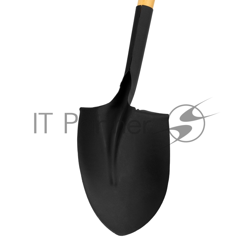 Лопата для сыпучих грузов, 215х285х1325 мм, деревянный черенок с пропиткой, Россия// Сибртех