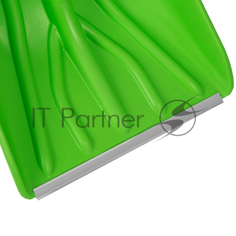 Лопата для уборки снега пластиковая PROFI, 415х445х1500 мм, алюминиевый черенок, Россия// Сибртех