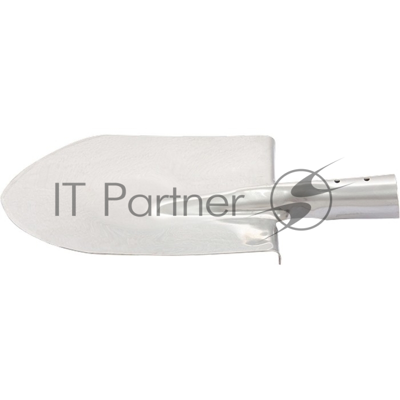 Лопата штыковая, нерж. сталь, 200х265 мм, ребра жесткости, без черенка, Россия// Сибртех