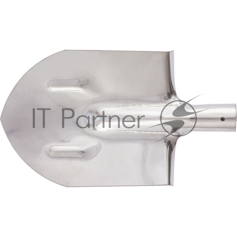 Лопата штыковая, нерж. сталь, 200х265 мм, ребра жесткости, без черенка, Россия// Сибртех