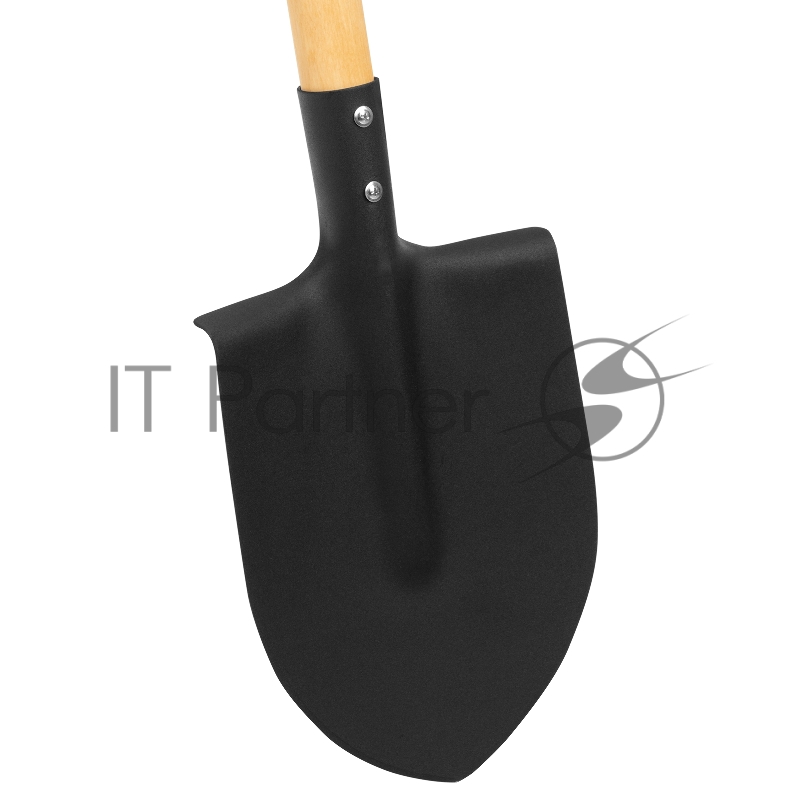 Лопата штыковая, 205х284х1340 мм, деревянный черенок с пропиткой, Россия// Сибртех