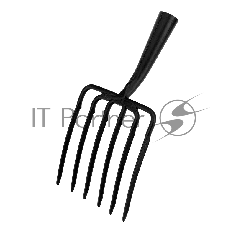 Вилы 6-х рогие, копальные, 195х220 мм, кованые, без черенка, АРТИ// Россия