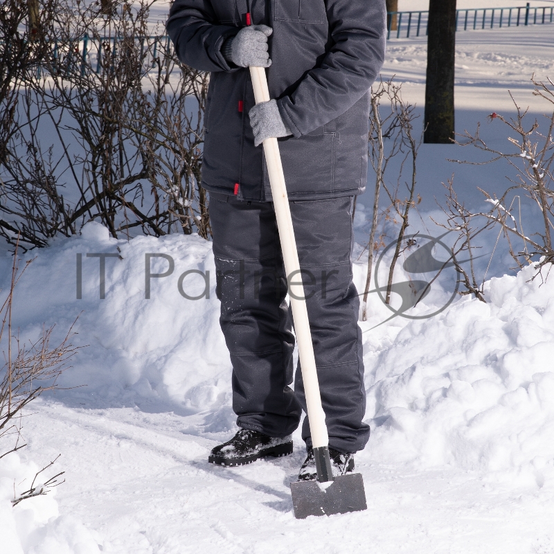 Ледоруб-скребок 200 мм, 1 кг, деревянный черенок, Россия// Сибртех