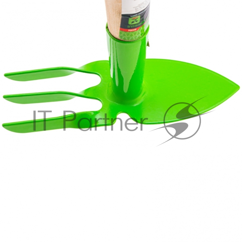 Мотыжка комбинированная, 60х380 мм, стальная, деревянная рукоятка, АГРОНОМ, Россия// Сибртех