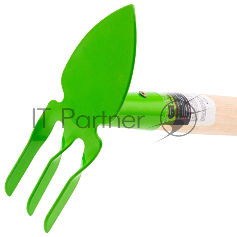 Мотыжка комбинированная, 60х380 мм, стальная, деревянная рукоятка, АГРОНОМ, Россия// Сибртех