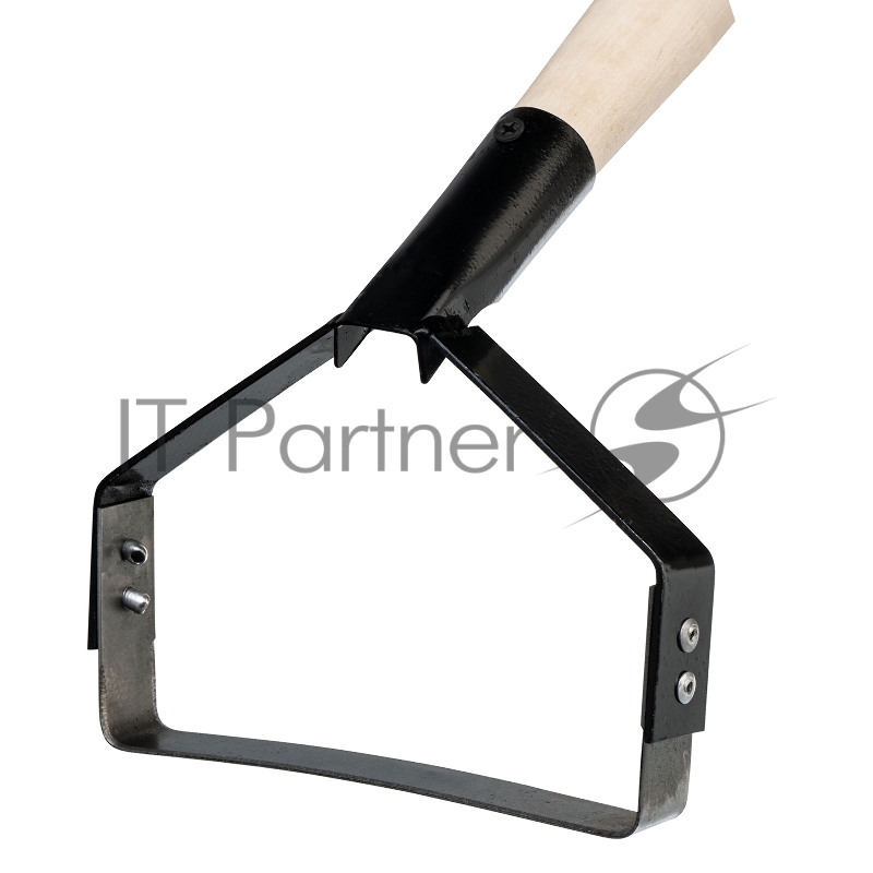 Полольник петлеобразный, 155х1340 мм, рессорно-пружинная сталь, деревянный черенок, Россия// Сибртех