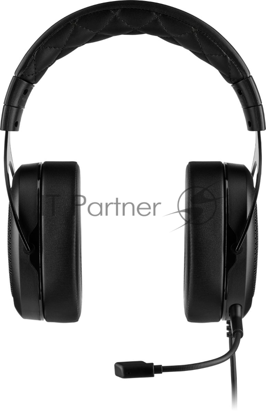 Наушники с микрофоном Corsair HS50 Pro Stereo черный матовый 1.8м накладные оголовье (CA-9011216-EU)