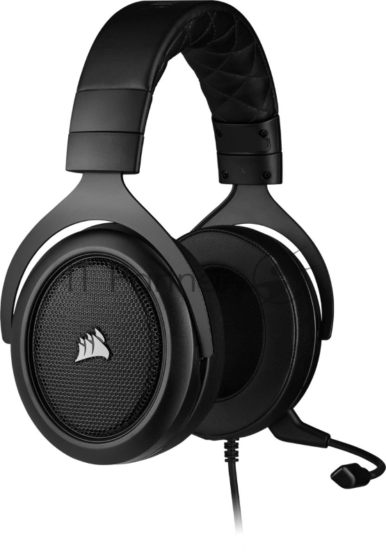 Наушники с микрофоном Corsair HS50 Pro Stereo черный матовый 1.8м накладные оголовье (CA-9011216-EU)