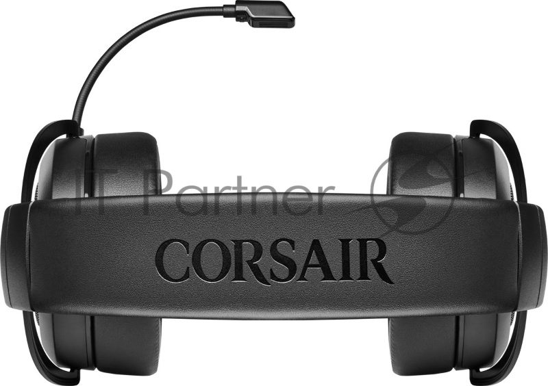 Наушники с микрофоном Corsair HS50 Pro Stereo черный матовый 1.8м накладные оголовье (CA-9011216-EU)