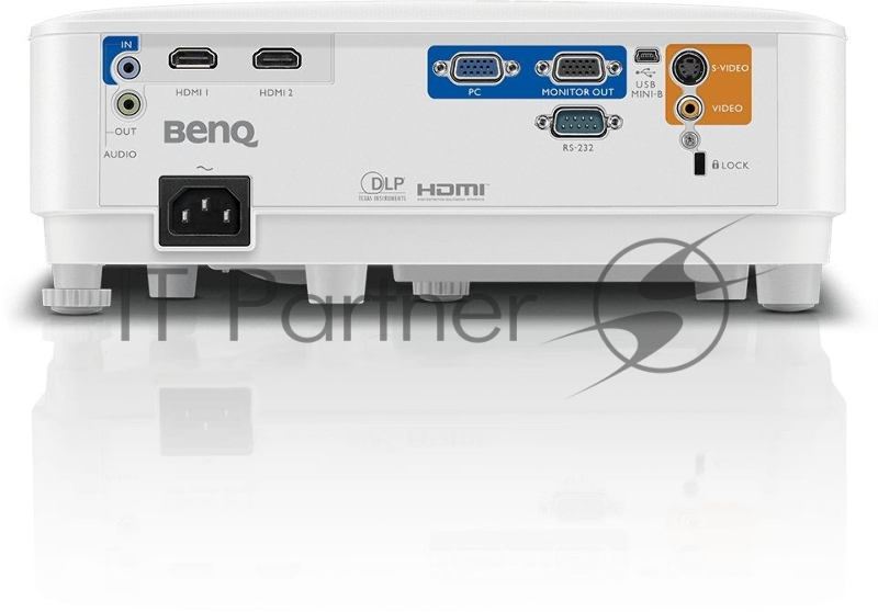 Проектор BenQ MH550 DLP, 19200x1080, 3500 AL, 20000:1, 16:10, 1.1X, TR 1.96~2.15, HDMIx2, VGA, White