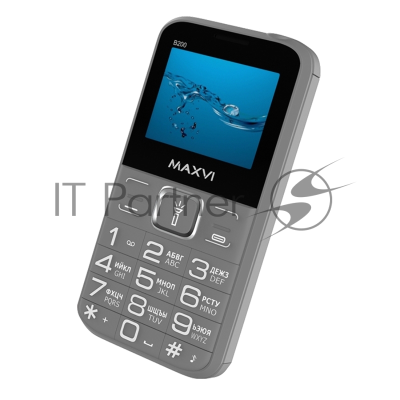 Мобильный телефон Maxvi B200 grey