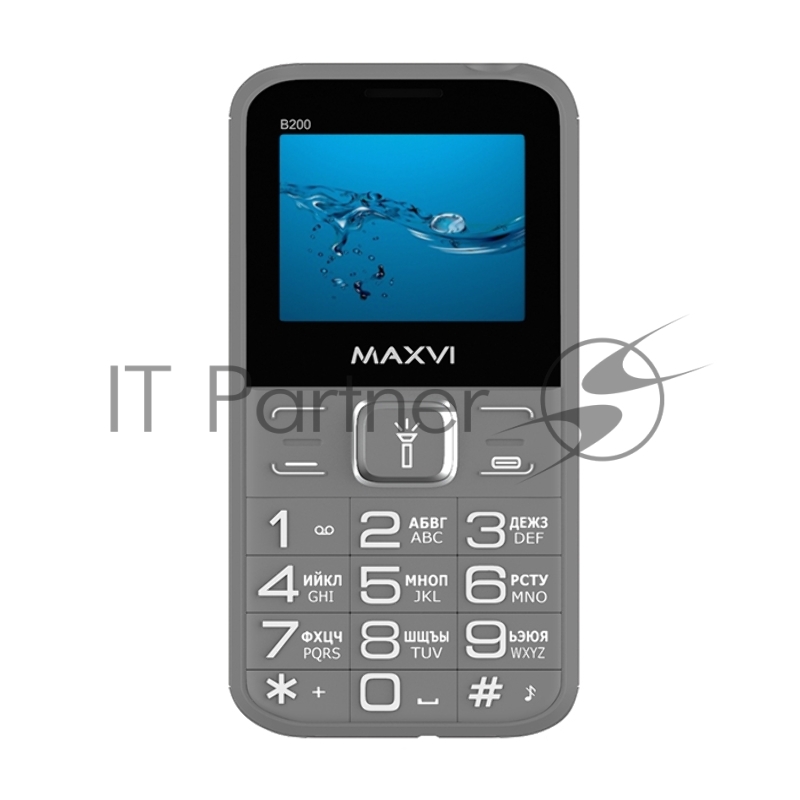Мобильный телефон Maxvi B200 grey