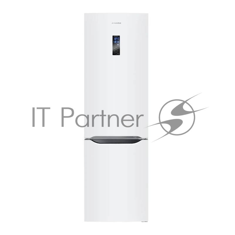 Холодильник-морозильник с инвертором MAUNFELD MFF195NFIW10
