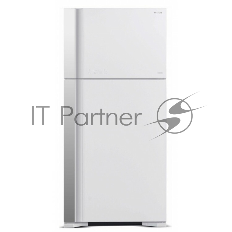 Холодильник Hitachi R-VG660PUC7-1 GPW белое стекло (двухкамерный)