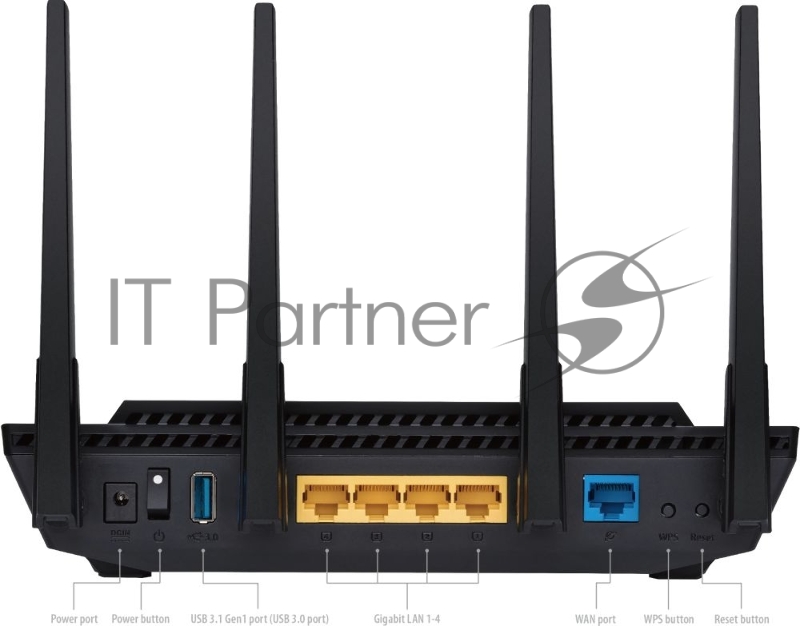 Роутер ASUS RT-AX58U V2/UK/13/P_EU_UK (90IG06Q0-MU9B00)