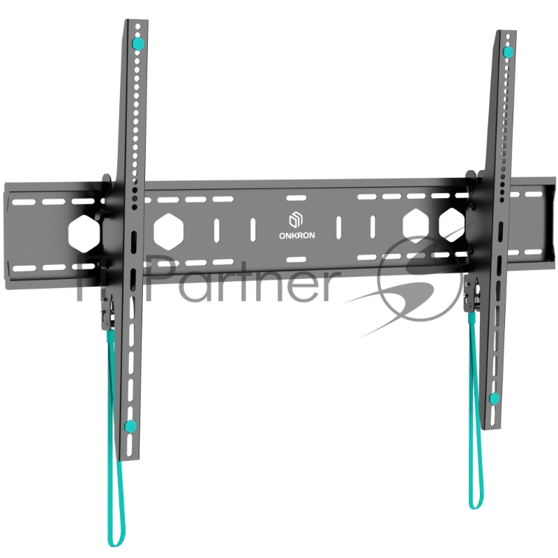 Кронштейн для телевизора Onkron UT12 черный 60-110 макс.120кг настенный наклон