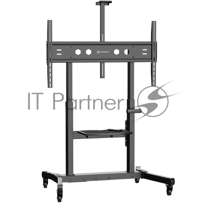 Стойка для телевизора Onkron TS1991 eLift черный 50-100 макс.10кг напольный наклон