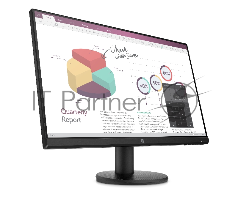 Монитор HP P24v G4 FHD Monitor 23.8