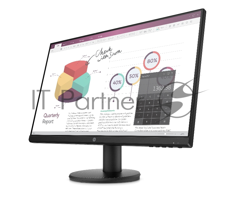 Монитор HP P24v G4 FHD Monitor 23.8