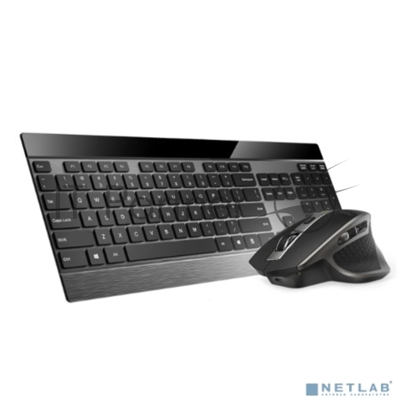 Клавиатура + мышь Rapoo 9900M BLACK клав:черный мышь:черный USB беспроводная Bluetooth/Радио slim (19354)