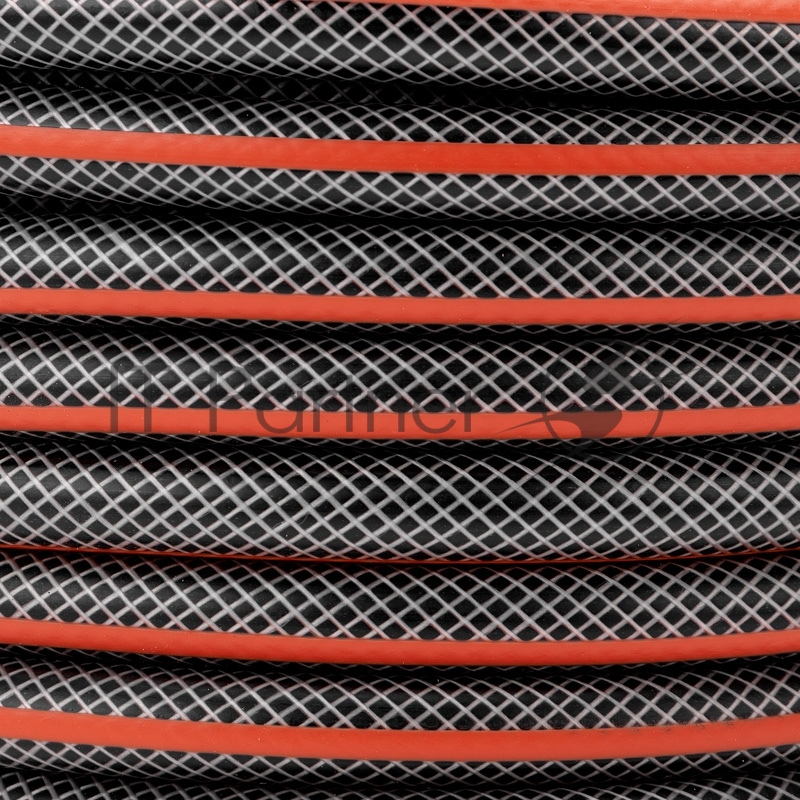 Шланг поливочный ПВХ 3-х слойный армированный 1/2 25м Стандарт ЧЕТЫРЕ СЕЗОНА