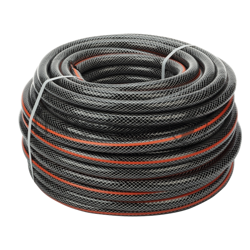 Шланг поливочный ПВХ 3-х слойный армированный 3/4 50м Стандарт ЧЕТЫРЕ СЕЗОНА