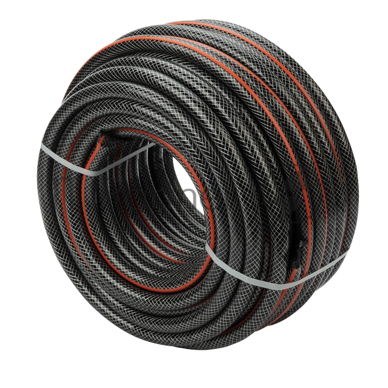 Шланг поливочный ПВХ 3-х слойный армированный 3/4 50м Стандарт ЧЕТЫРЕ СЕЗОНА