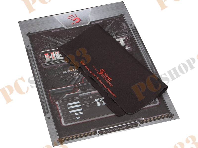 Оптическая мышь A4Tech Bloody V8, 7кн.+скр., черный (USB)