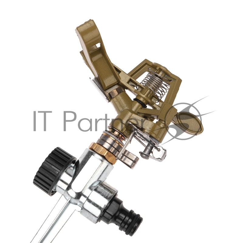 Разбрызгиватель латунный, импульсный, с регулировкой угла горизонта распыления до 26 м Четыре Сезона