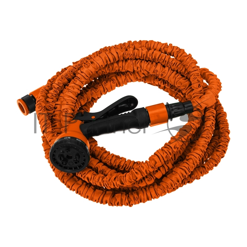 Набор поливочный, растягивающийся шланг 20 м, пистолет 7 режимов, соединитель Четыре Сезона