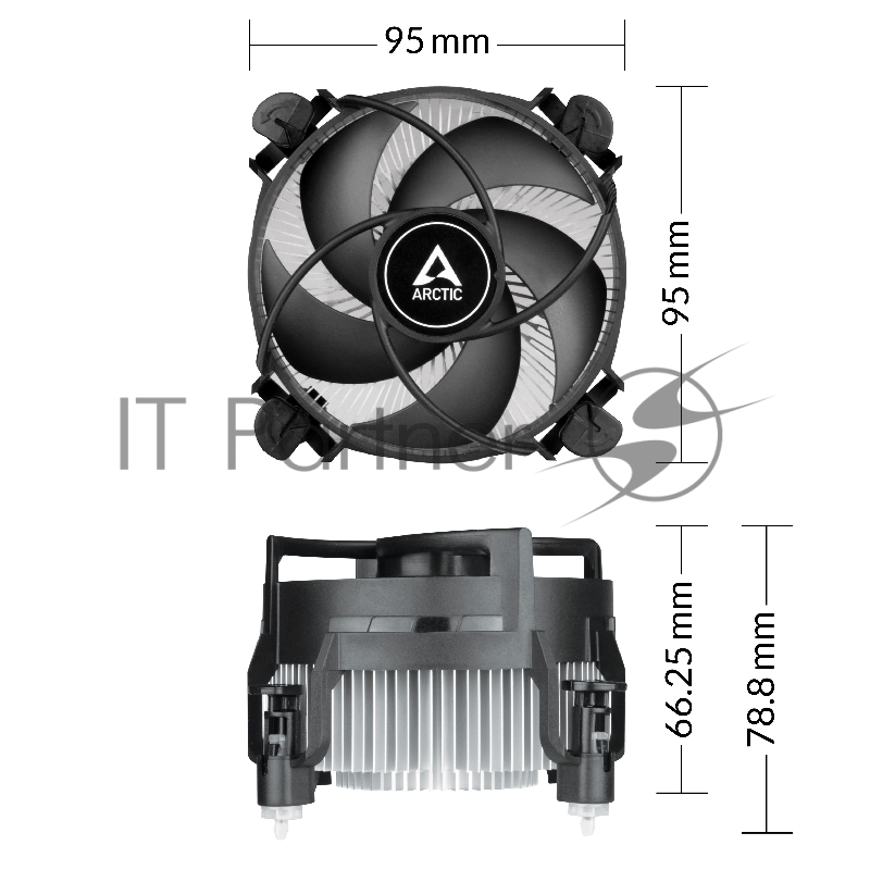 Вентилятор для процессора Arctic Alpine 17 CO socket Intel 1700 (ACALP00041A)
