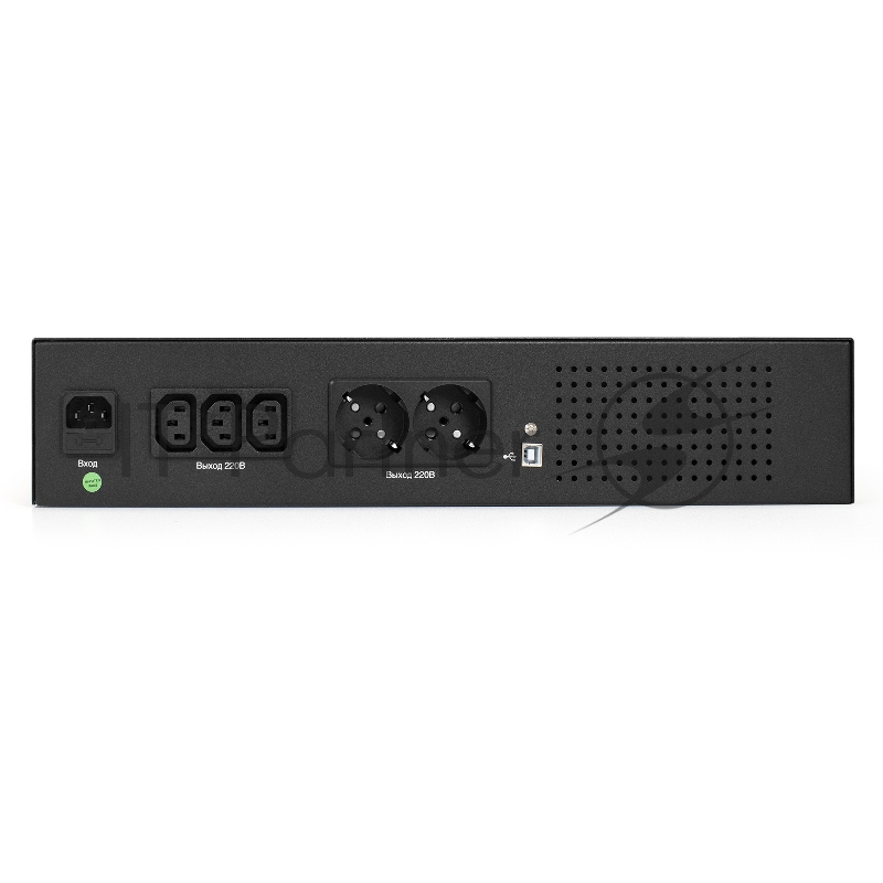 ИБП ExeGate ServerRM UNL-2000.LCD.AVR.2SH.3C13.USB. <2000VA/1200W, Color LCD, AVR, 2*Schuko+3*C13, USB, 2U, установка в стойку, Black>