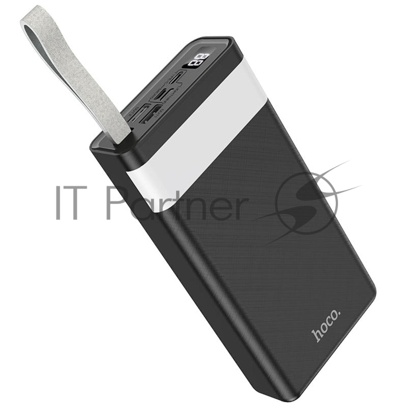 Портативный аккумулятор Hoco J73 30000mAh, 2A, черный (39414)