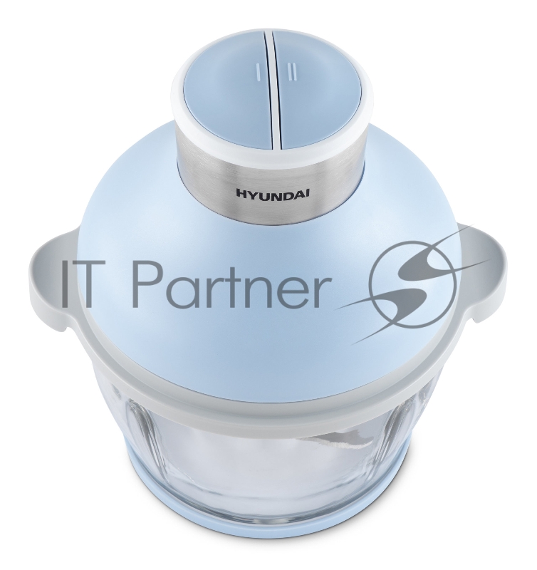 Измельчитель электрический Hyundai HYC-G4208 1.5л. 500Вт мята/серебристый