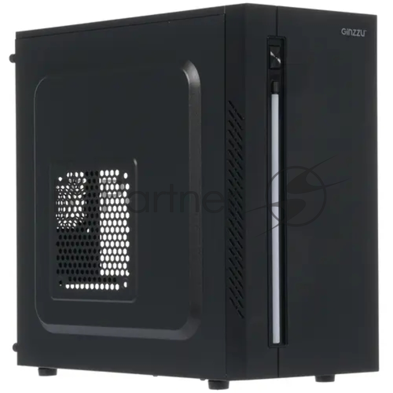 Корпус Ginzzu B350 2*USB 2.0,AU RGB