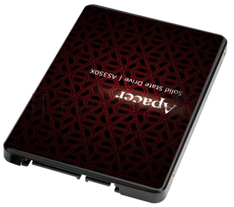 SSD накопитель Apacer PANTHER AS350X 128Gb SATA 2.5 7mm, R560/W540 Mb/s, IOPS 80K, MTBF 1,5M, 3D NAND, Retail (AP128GAS350XR-1)