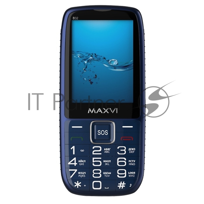 Мобильный телефон Maxvi B32 blue