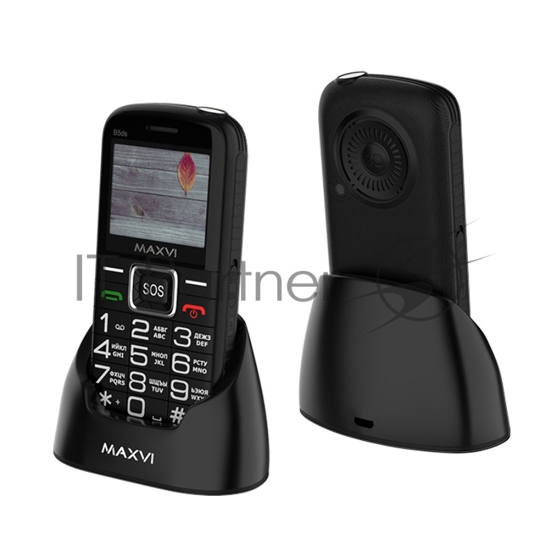 Мобильный телефон Maxvi B5ds black