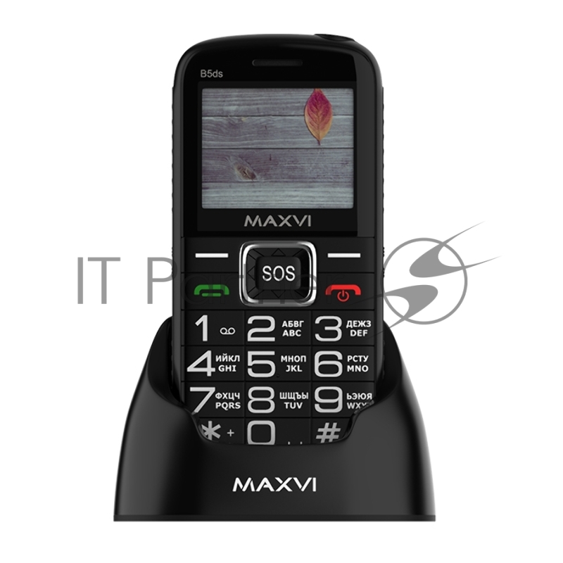 Мобильный телефон Maxvi B5ds black