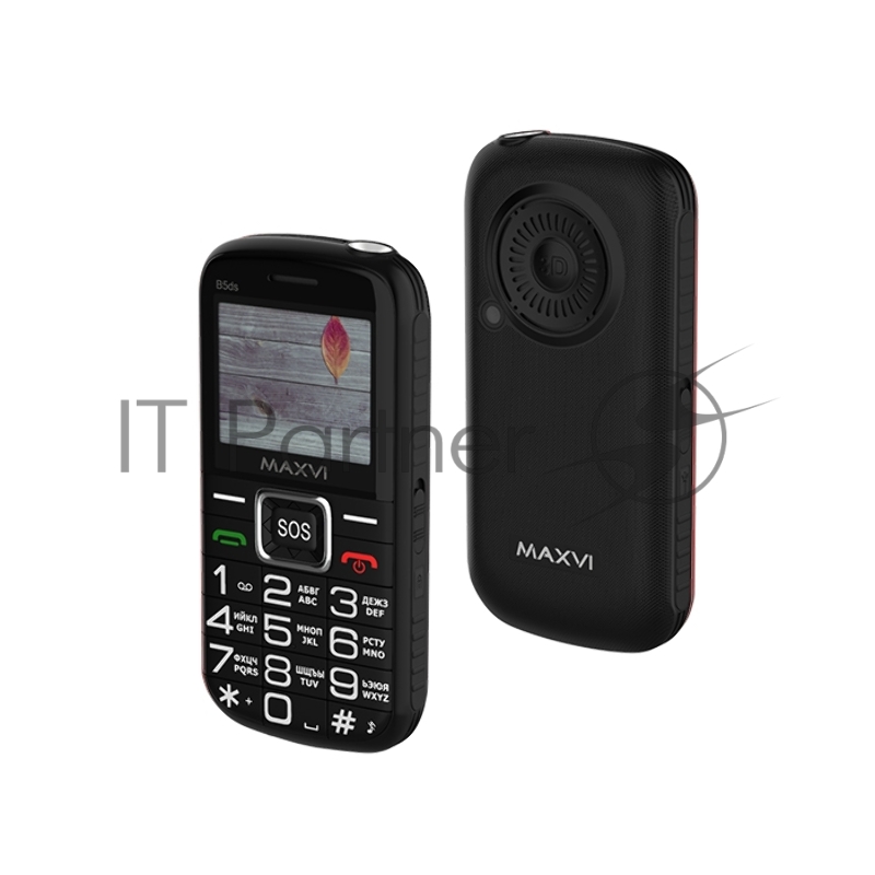 Мобильный телефон Maxvi B5ds black
