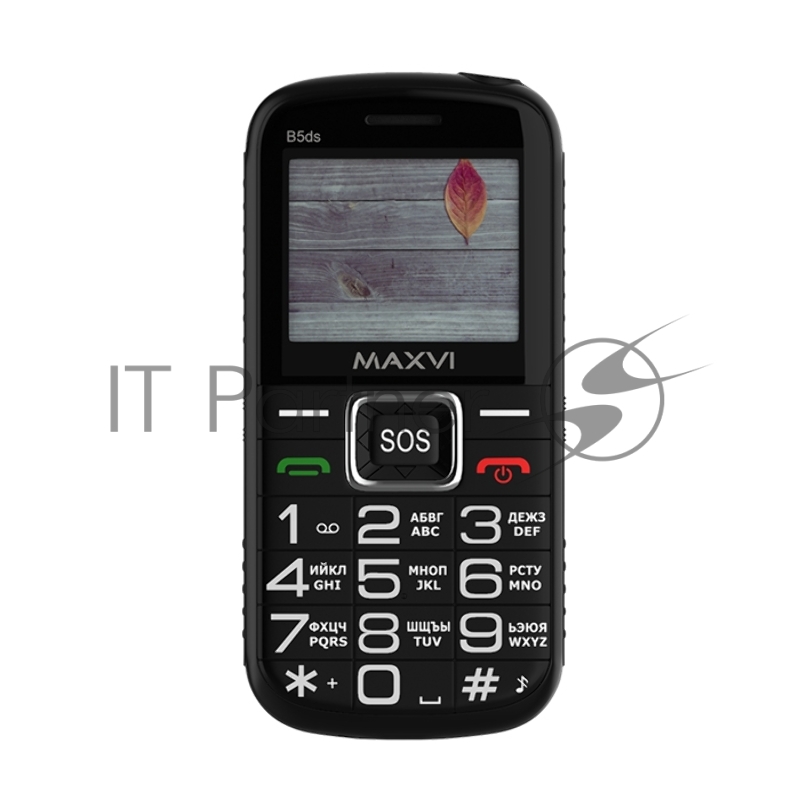 Мобильный телефон Maxvi B5ds black